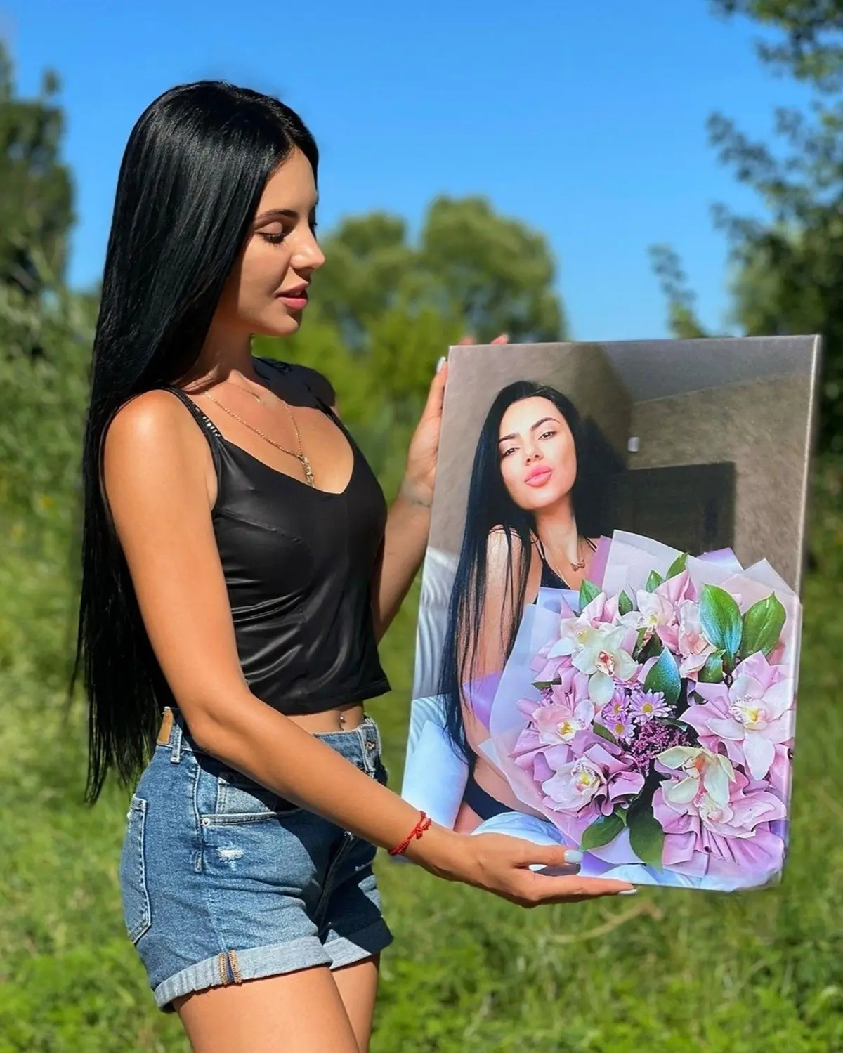 Paveikslėlis Dangus, augalai ir žmonės gamtoje s34708