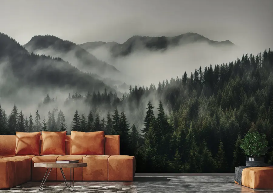 Fototapetai Kalnų kraštovaizdis ir ramybė u96027