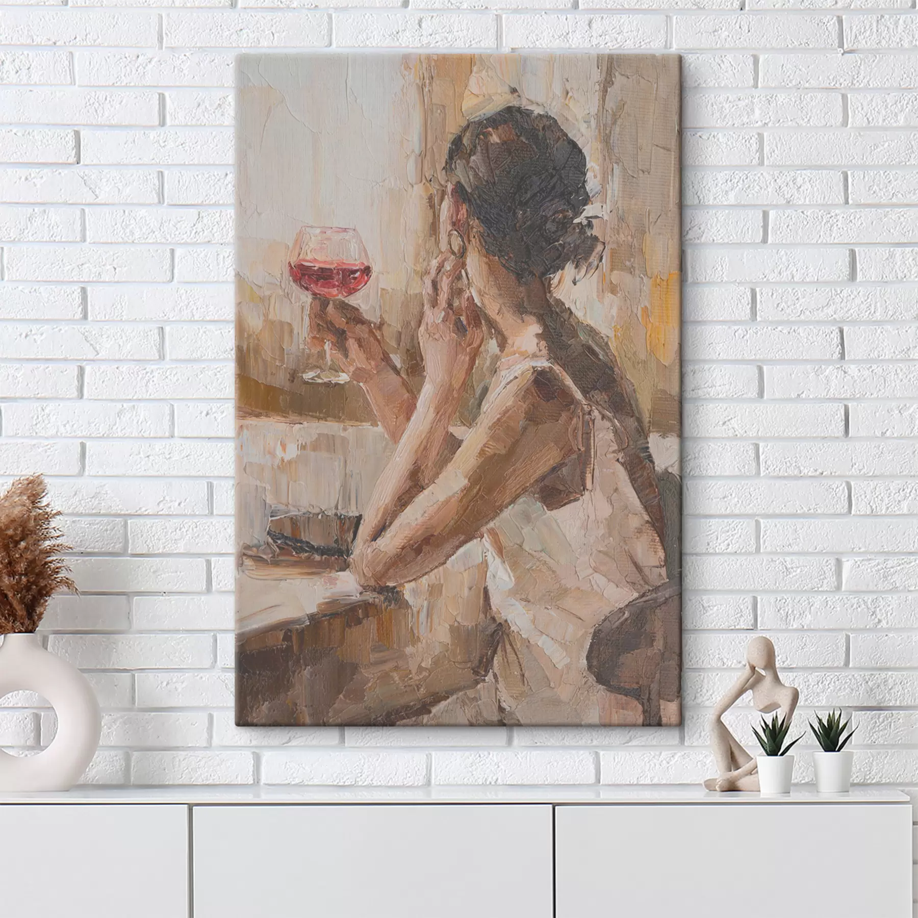 Fototapetai Suknelė, tapyba ir menas s34590