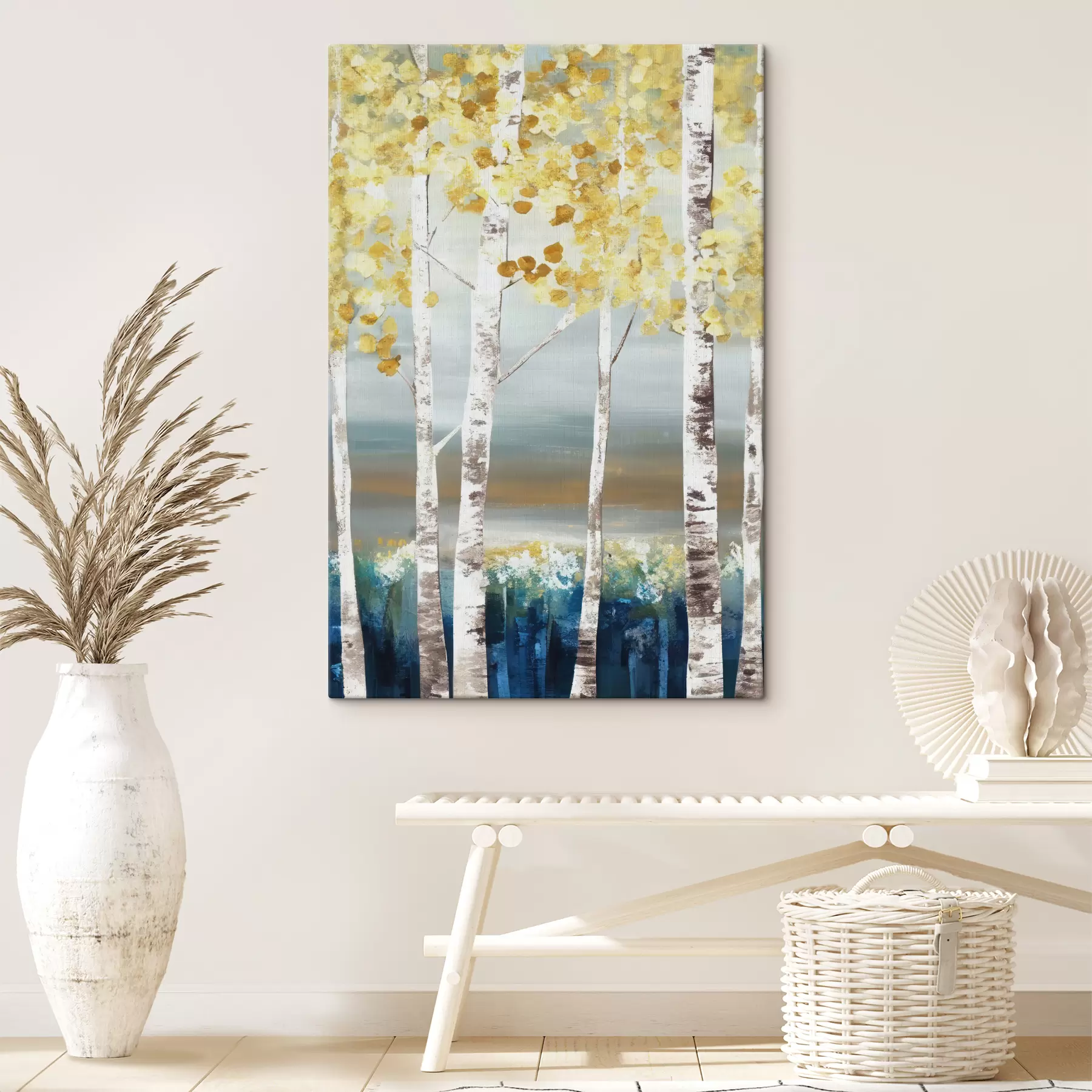 Fototapetai Gamta, mėlyna spalva ir žmonės gamtoje s34602