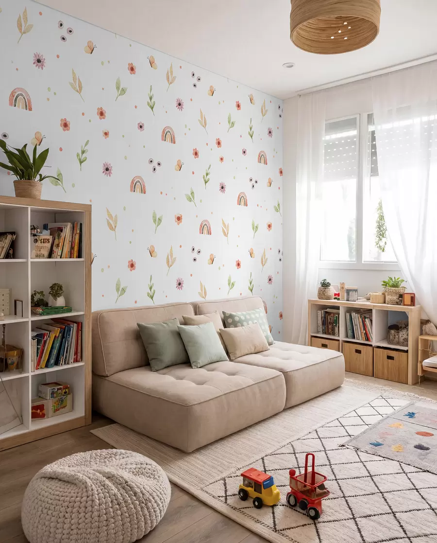 Fototapetai Vaikų piešimas akvarele u96608