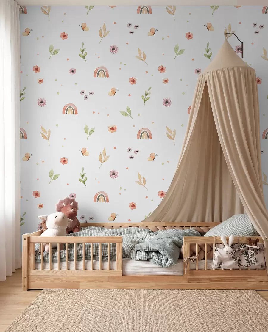 Fototapetai Vaikų piešimas akvarele u96608