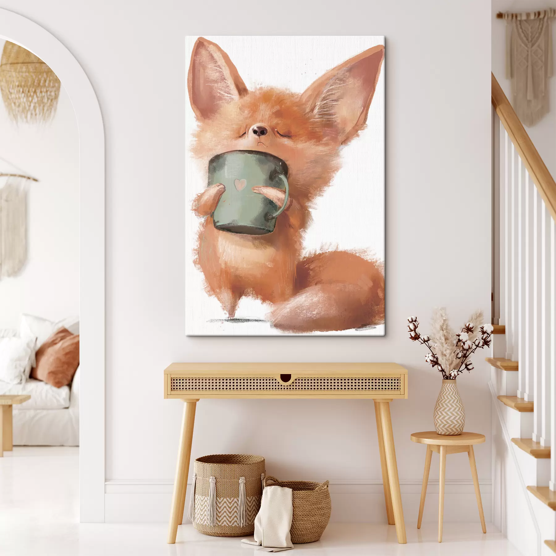 Fototapetai Mėgaukitės laimės akimirkomis jaukiose aplinkybėse s35008