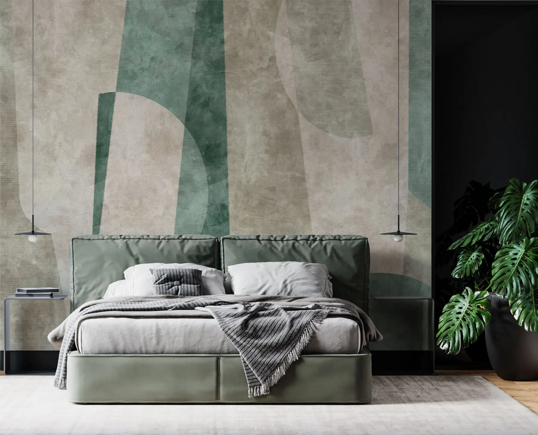 Fototapetai Geometrinės formos grunge stiliaus palėpėje u97194