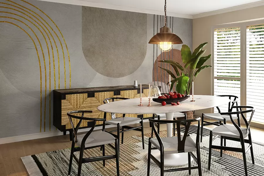 Fototapetai Abstraktus boho modelis u97255