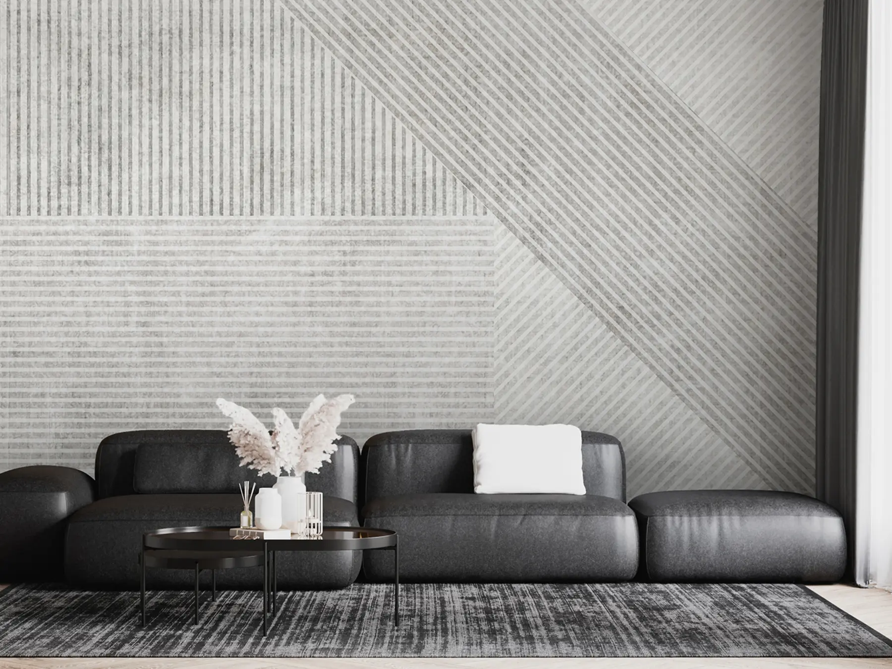 Fototapetai Geometrinės senovinės linijos u96331