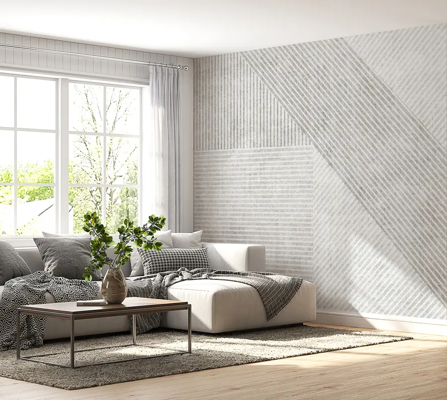 Fototapetai Geometrinės senovinės linijos u96331