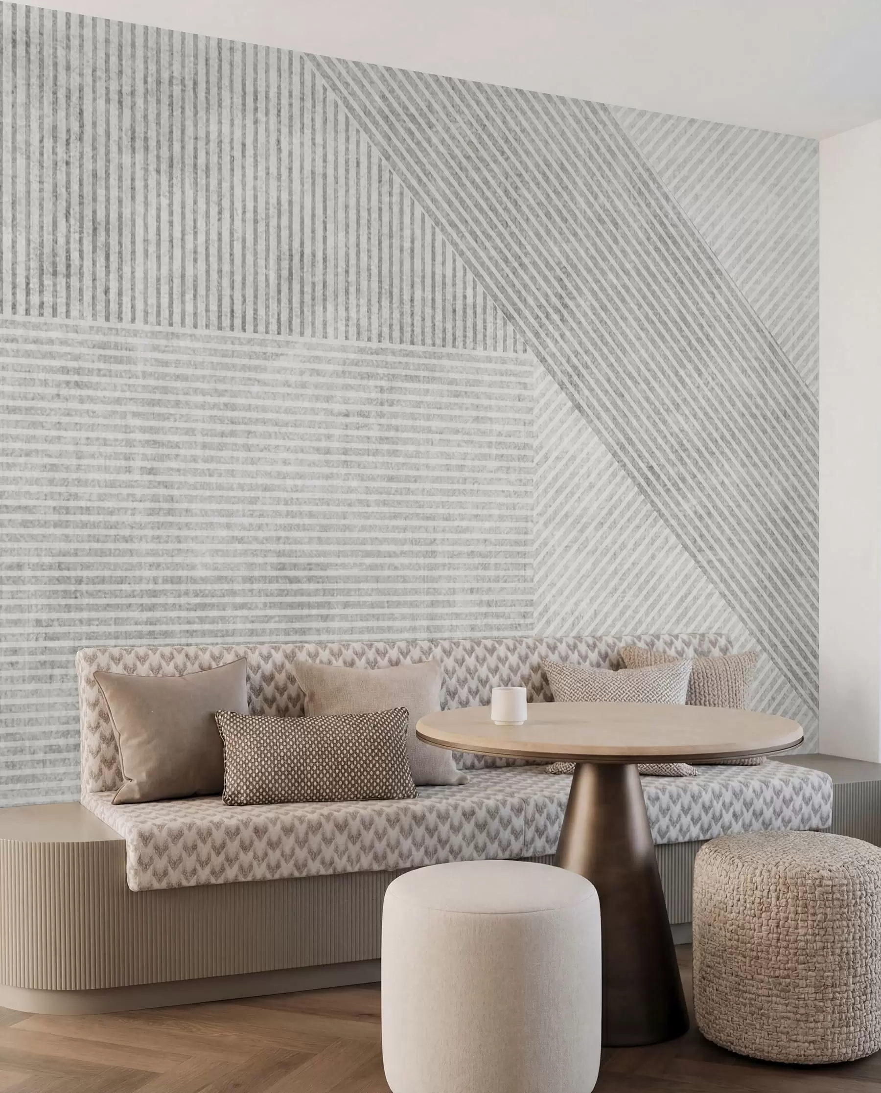 Fototapetai Geometrinės senovinės linijos u96331