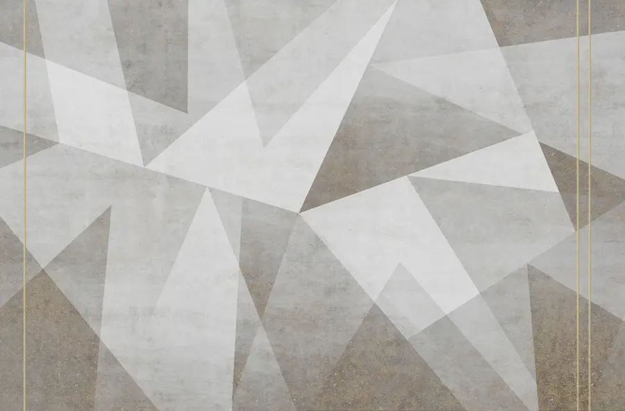 Fototapetai Hermetriniai trikampiai su linijomis u97345