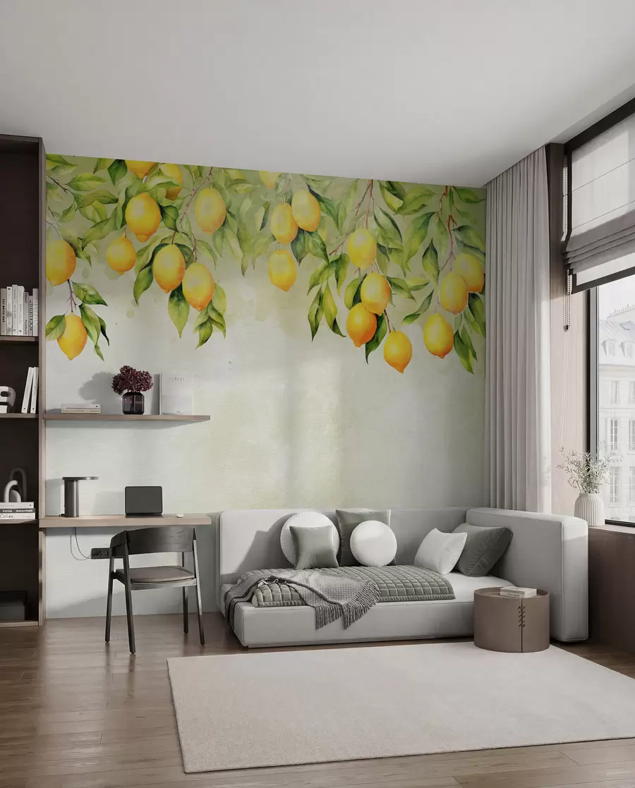 Fototapetai Švelnios citrinų šakelės u97595