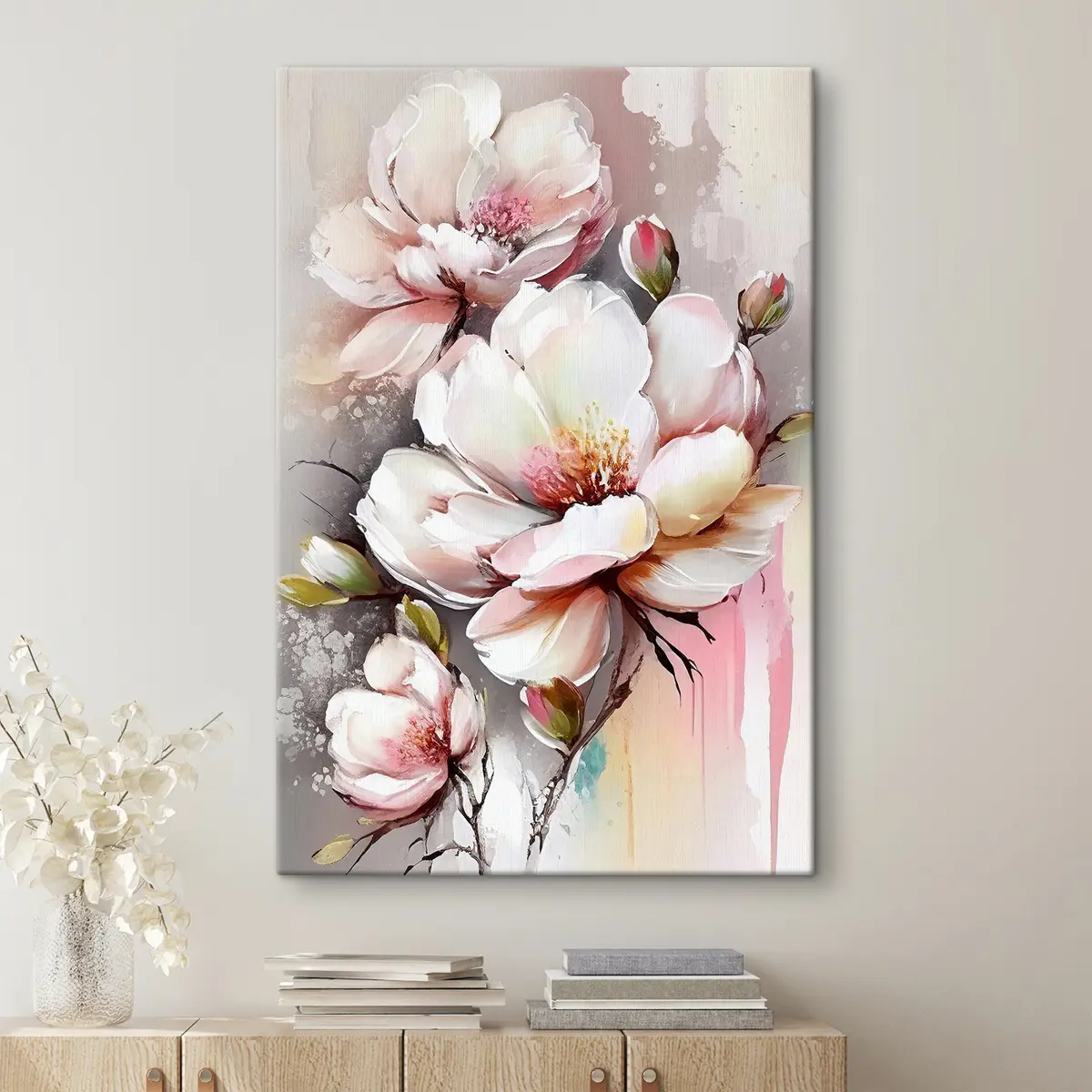 Paveikslėlis Švelnūs švelnių pastelinių atspalvių žiedai s35925