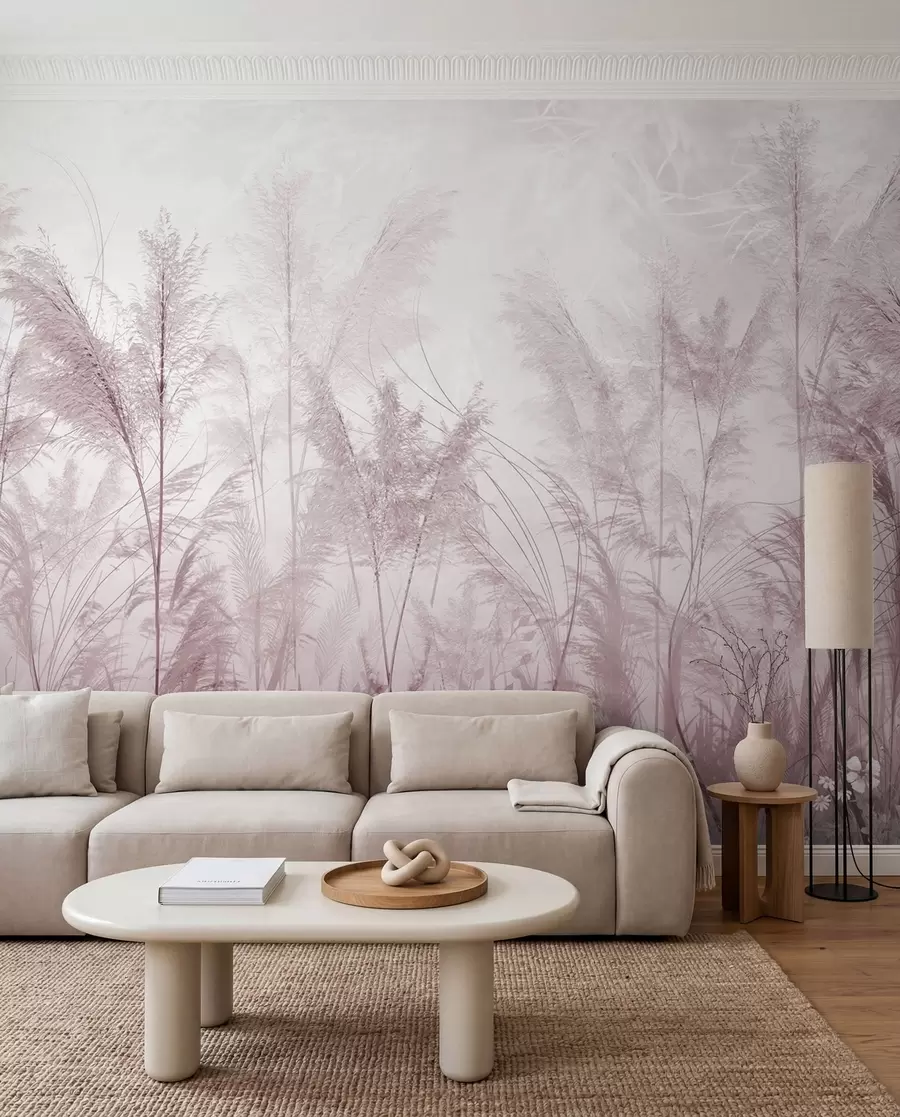Fototapetai Pastelinė pieva — Violetinė u93903v2