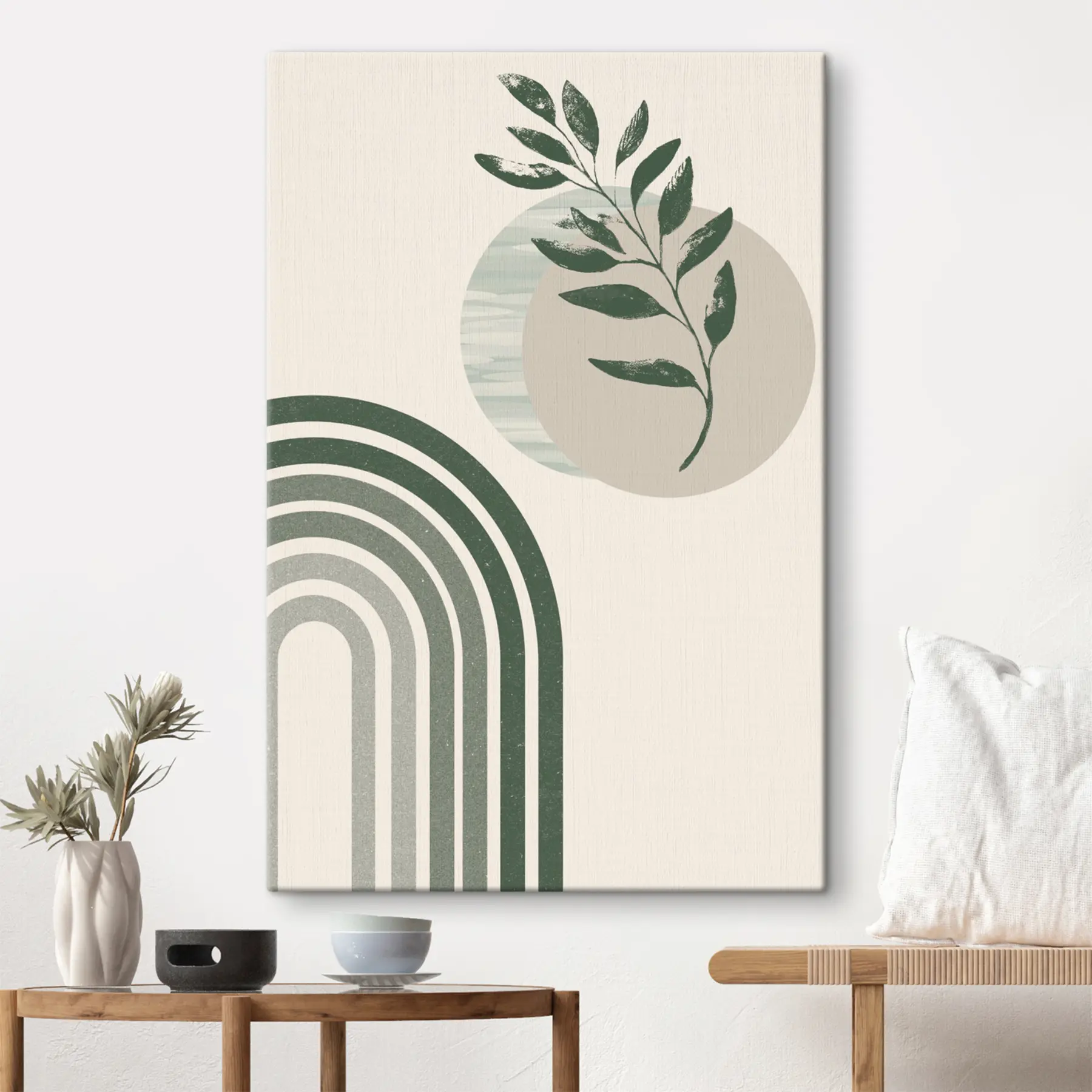 Fototapetai Šiuolaikinis minimalistinis abstraktus boho stilius s36176