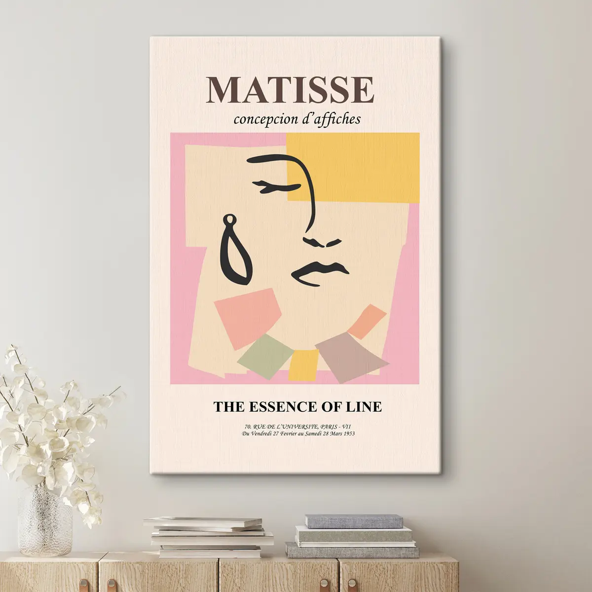 Paveikslėlis Minimalistinis Henri Matisse'o stiliaus vaizdas s36306