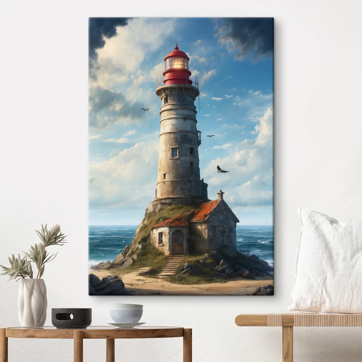 Paveikslėlis Švyturys, vedantis laivus į saugią vietą s36448