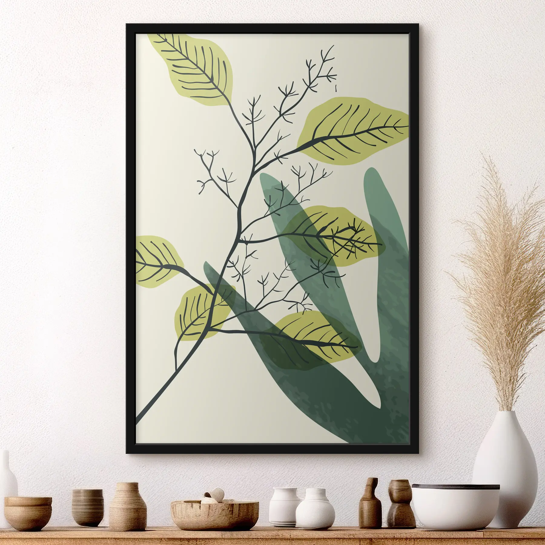 Fototapetai Švelnių atspalvių botaninis grožis f36134