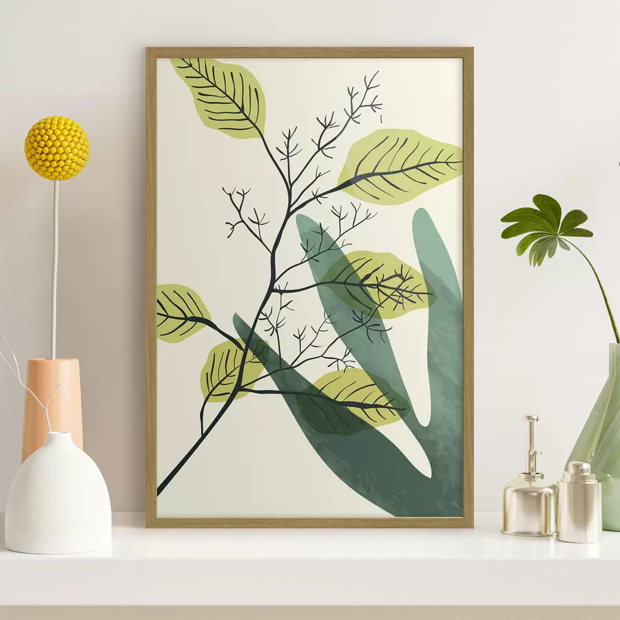 Fototapetai Švelnių atspalvių botaninis grožis f36134