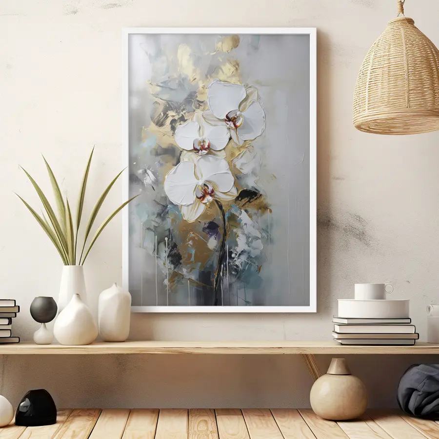 Fototapetai Orchidėjos vėsioje šviesoje f35904