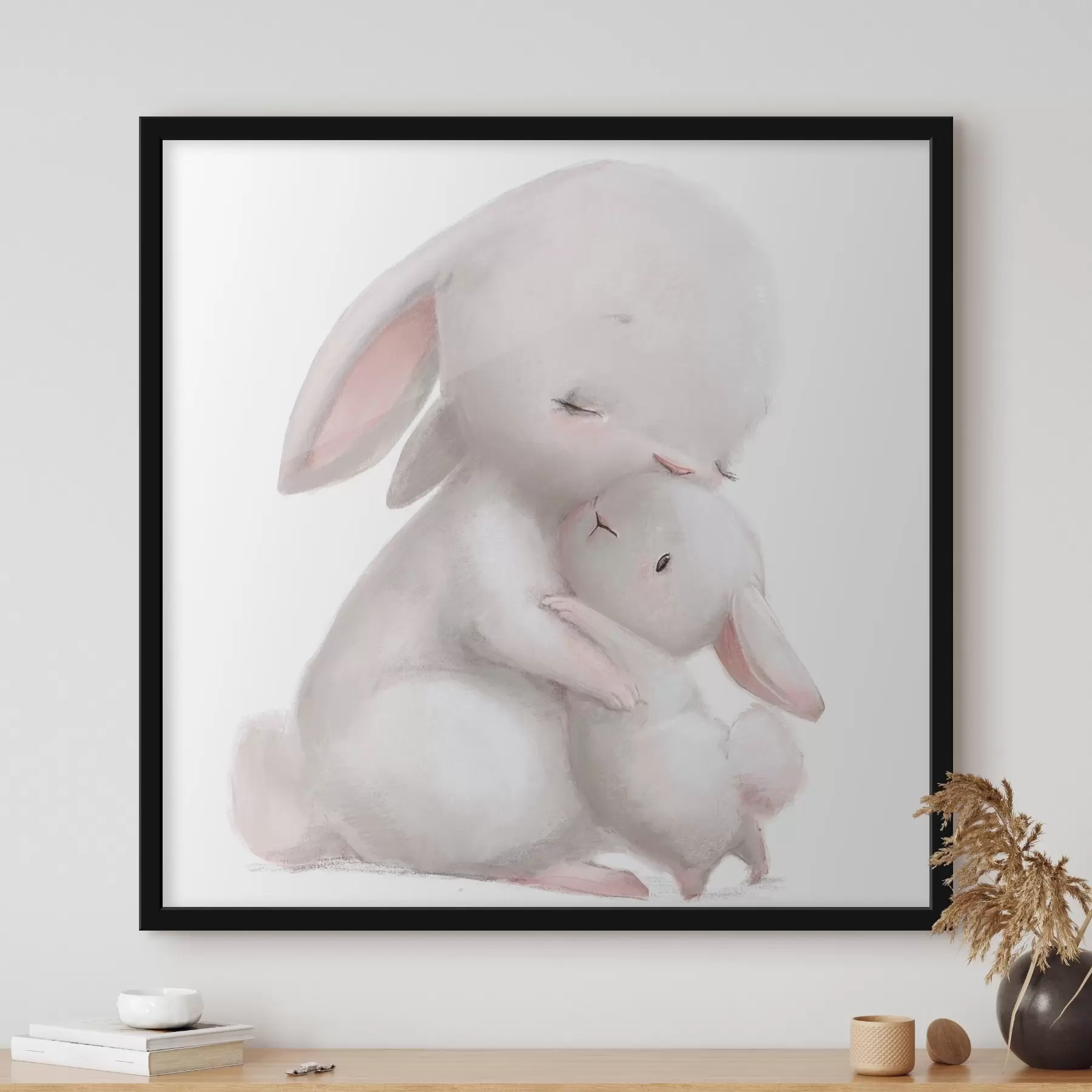 Fototapetai Motinos zuikio ir zuikio apkabinimai f35047