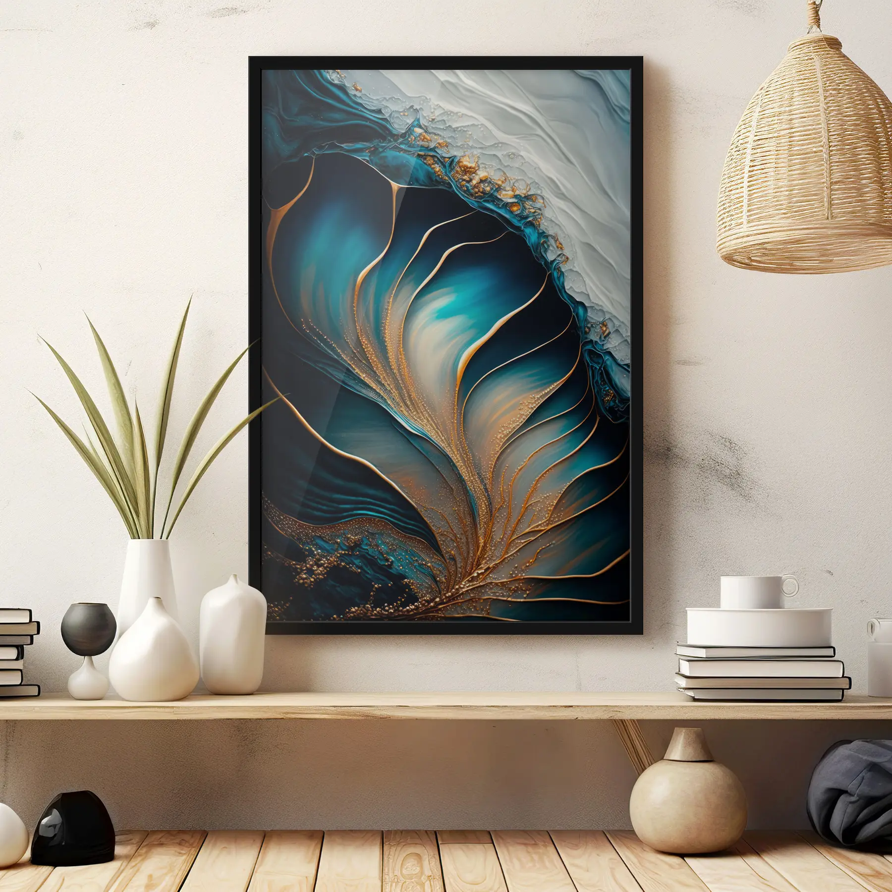 Fototapetai Skystoji dailė ryškiomis spalvomis f34441