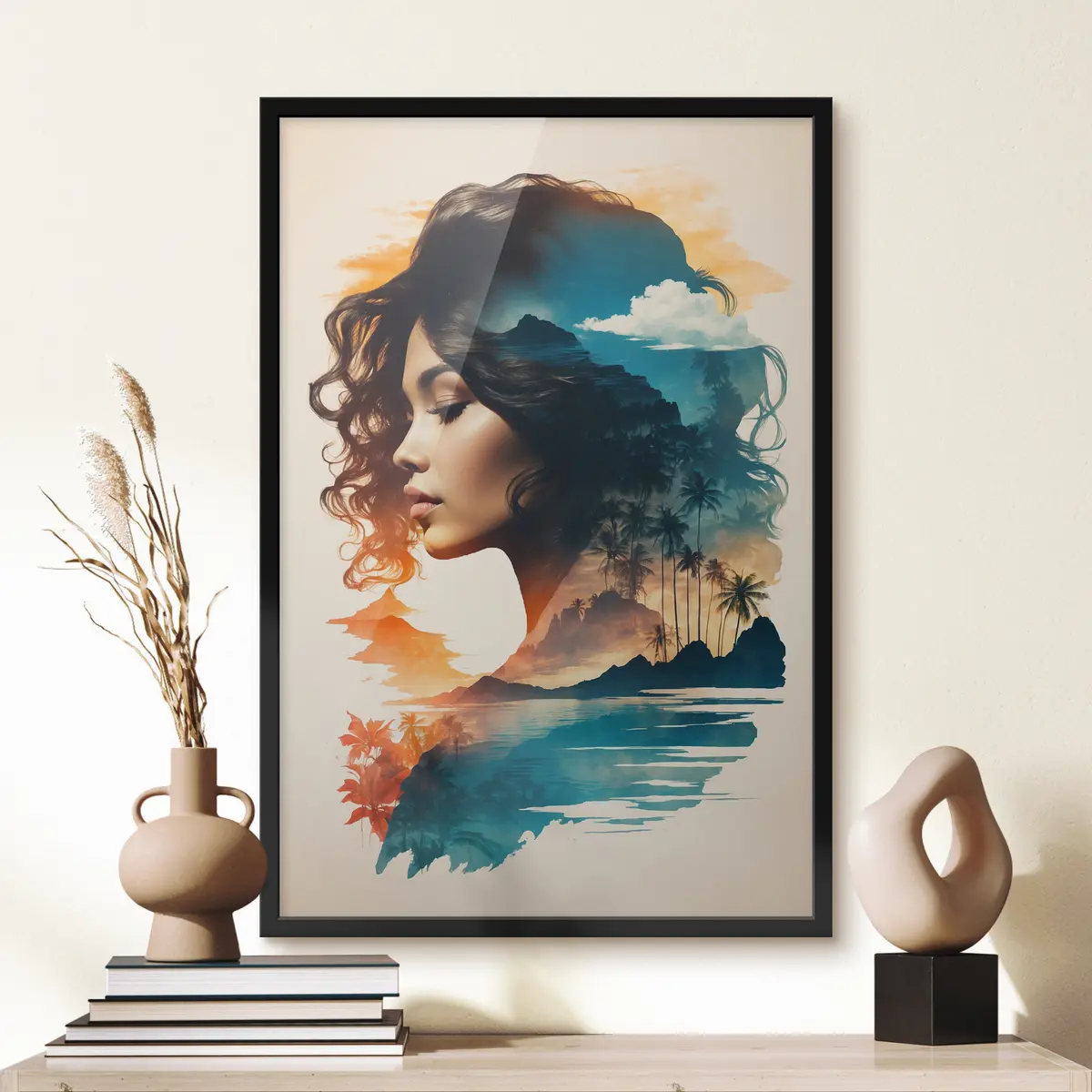 Plakatas Gamtos grožis portrete f37118