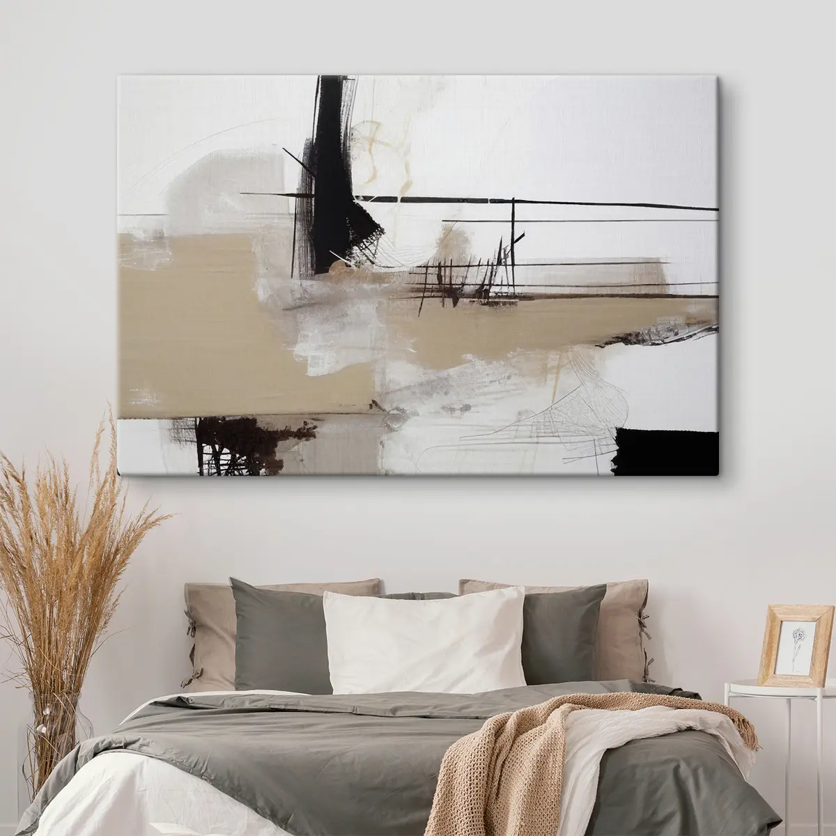 Paveikslėlis Abstrakčios formos neutraliomis spalvomis s37067