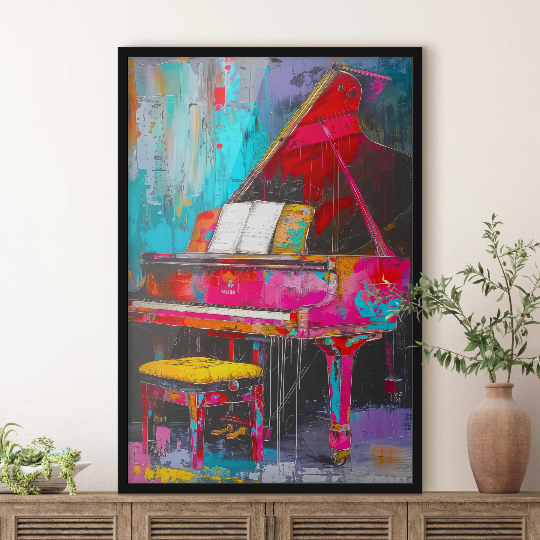 Fototapetai Gyvybingas fortepijonas laukia gražių melodijų f37458