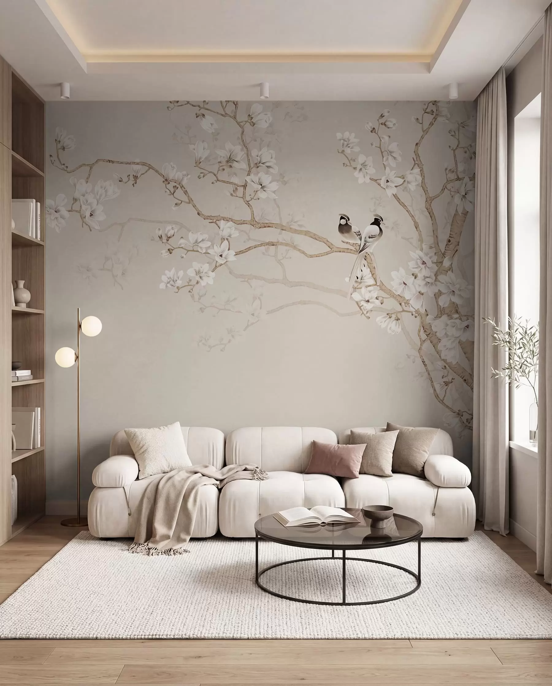 Fototapetai Magnolijos medis sode u25842d1