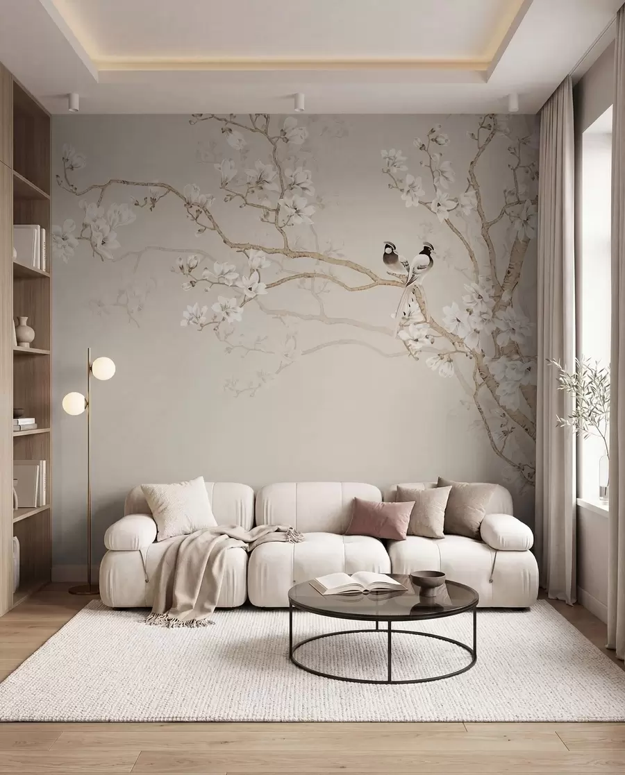 Fototapetai Magnolijos medis sode u25842d1
