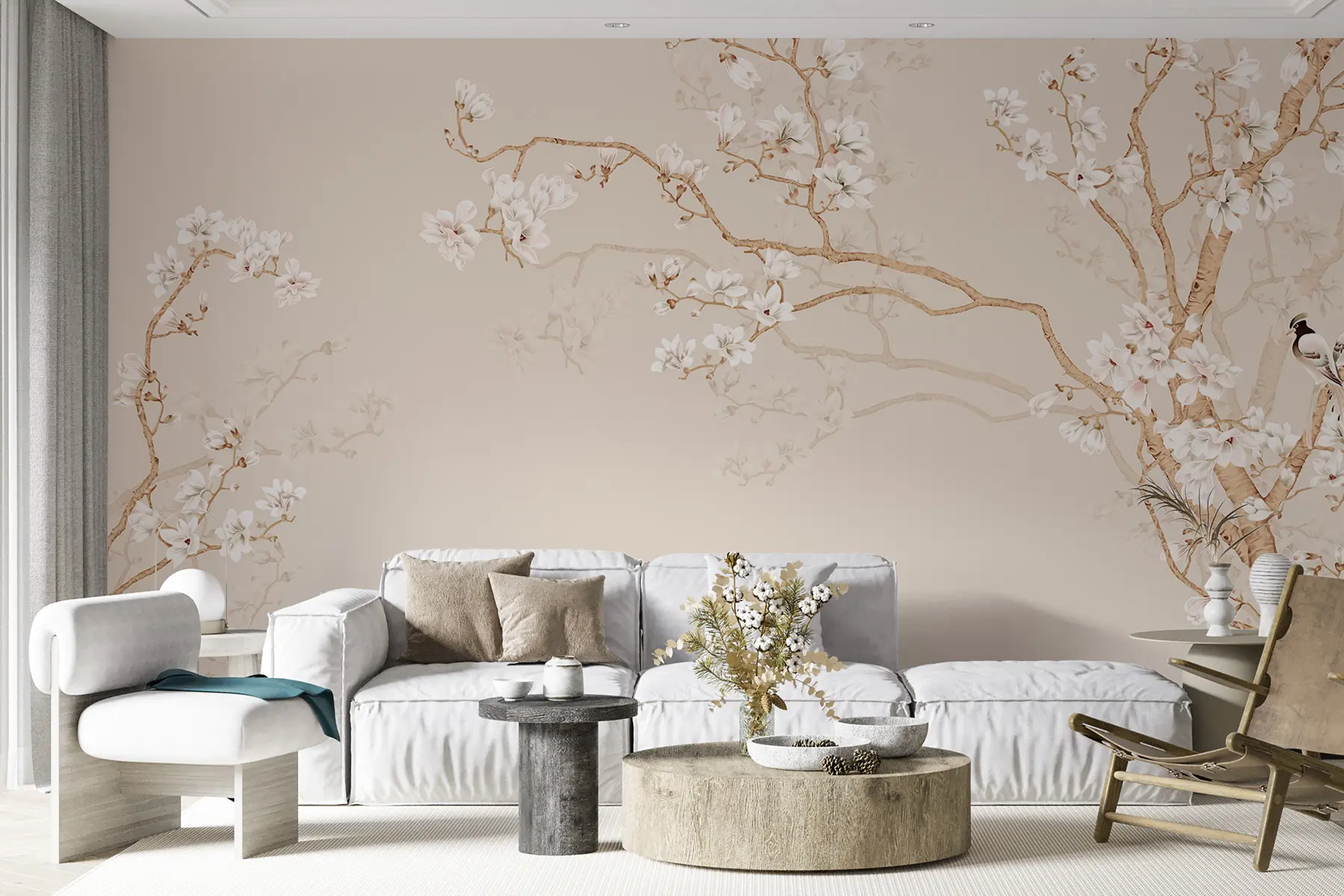 Fototapetai Magnolijos medis sode u25842d2